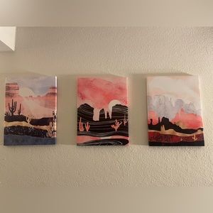 Desert Abstract Wall Art